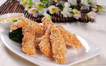 美味诱人酥炸雪花鸡柳